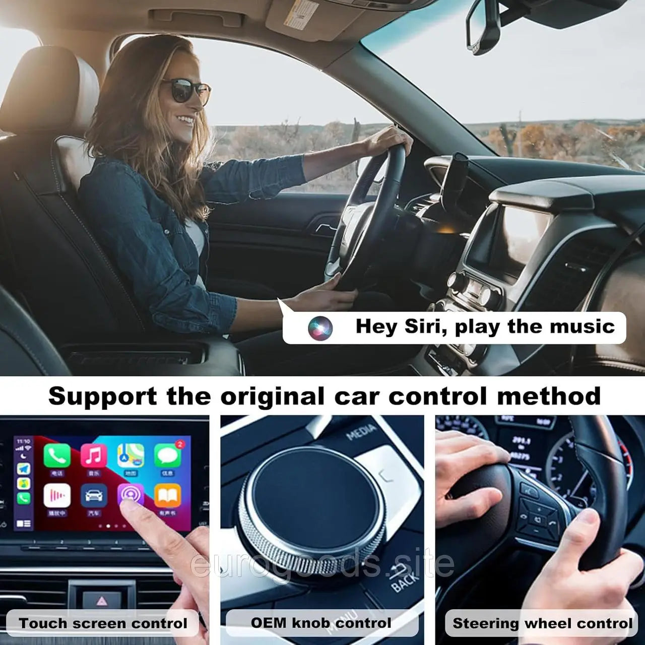 Auto Viibe Shop Carplay & Android Auto Adapter - Suitable for All Car Brands